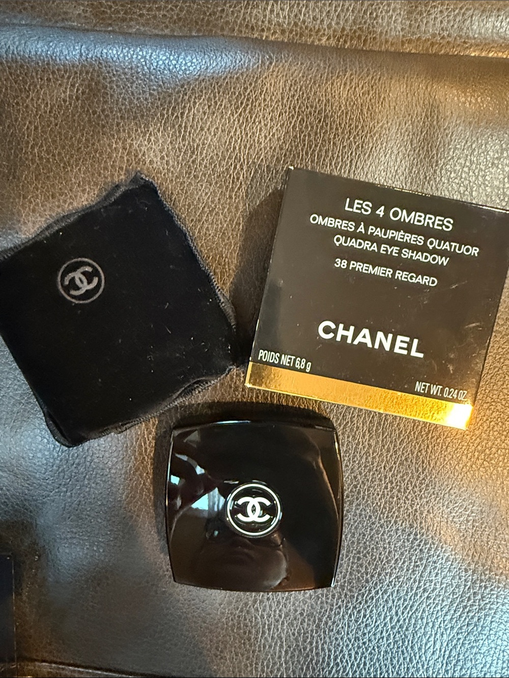 CHANEL Les 4 Ombres Quadra Eye Shadow Palette in Black